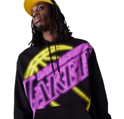 New Era Hoodie NBA Los Angeles Lakers Neon