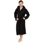 Blumtal Bademantel Herren Schwarz