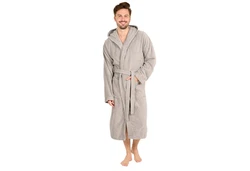 Blumtal Bademantel Herren Grau/Hellgrau/Dunkelgrau/Khaki/Hellblau/Braun