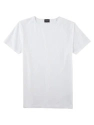 OLYMP T-Shirt Casual Weiß/Grau