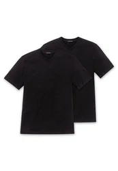 Schiesser Unterziehshirt American T-Shirt V-Ausschnitt 