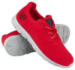 Tiroler Loden Sneaker Rot/Dunkelrot