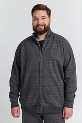 Blend Sweatjacke BHBLenner Dunkelgrau/Grau/Hellgrau