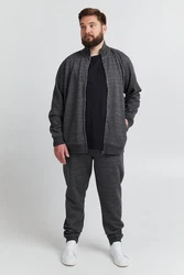 Blend Sweatjacke BHBLenner Dunkelgrau/Grau/Hellgrau