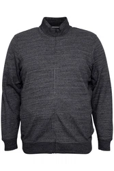 Blend Sweatjacke BHBLenner Dunkelgrau/Grau/Hellgrau