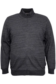 Blend Sweatjacke BHBLenner Dunkelgrau/Grau/Hellgrau