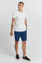 11 Project Chinoshorts PRFribus Hellblau/Weiß/Creme/Blau
