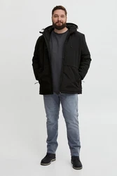 Blend Kurzjacke BLEND BHBFosco Schwarz/Dunkelgrau/Grau