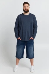 Blend Caprijeans BHBBenon Dunkelblau/Grau/Blau