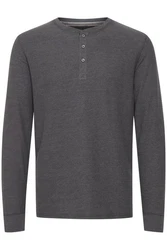 Blend Langarmshirt BLEND BHAlfred Dunkelgrau/Grau/Hellgrau