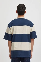 Blend T-Shirt BLEND BHTee Beige/Hellblau/Blau/Grün/Dunkelblau