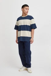 Blend T-Shirt BLEND BHTee Beige/Hellblau/Blau/Grün/Dunkelblau