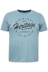 Blend T-Shirt BLEND BHBAbraham Hellblau/Blau