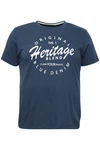 Blend T-Shirt BLEND BHBAbraham Dunkelblau/Blau/Hellblau