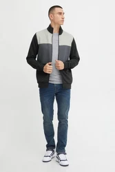 Blend Sweatjacke BLEND BHBlock Dunkelgrau/Hellgrau/Schwarz/Grau/Dunkelblau