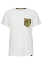 Blend T-Shirt BLEND BHAmilo Weiß/Grau/Creme/Khaki/Silber