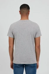 Blend T-Shirt BLEND BHAmilo Grau/Silber