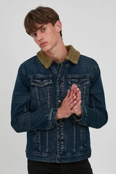Blend Jeansjacke BHDenim Hellblau/Dunkelblau