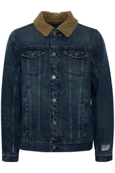 Blend Jeansjacke BHDenim Hellblau/Dunkelblau