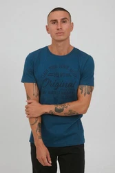 Blend T-Shirt BHMike Blau/Hellblau/Türkis