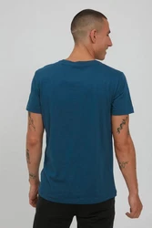 Blend T-Shirt BHMike Blau/Hellblau/Türkis
