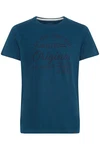 Blend T-Shirt BHMike Blau/Hellblau/Türkis