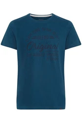 Blend T-Shirt BHMike Blau/Hellblau/Türkis