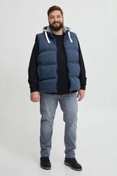 Blend Kurzweste Style BHBJens Blau/Dunkelblau/Grau/Hellblau