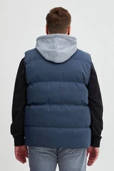 Blend Kurzweste Style BHBJens Blau/Dunkelblau/Grau/Hellblau