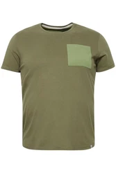 Blend T-Shirt BLEND BHBBenedikt Dunkelgrün/Grün
