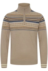 Blend Strickpullover BLEND BHGrote Beige/Khaki/Braun