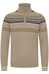 Blend Strickpullover BLEND BHGrote Beige/Khaki/Braun