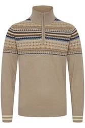 Blend Strickpullover BLEND BHGrote Beige/Khaki/Braun