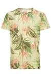 Blend T-Shirt Style BHTromas Türkis/Khaki/Gelb/Grün/Weiß