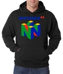 Youth Designz Kapuzenpullover N64 Herren Hoodie Mischfarben/Schwarz