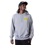 New Era Hoodie Logo Oversized Loslak Hellgrau/Grau