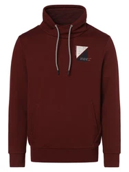 TOM TAILOR Sweatshirt PRINTED SNOOD Bordeaux/Dunkelrot/Rot