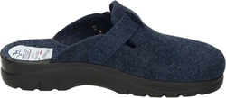 Fly Flot Hausschuh Blau/Hellblau/Dunkelblau/Braun