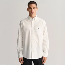 Langarmhemd 3000200 Herren Hemd Oxford Shirt mit Button-Down Kragen aus Baumwolle