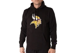 New Era NFL Hoodie Minnesota Vikings Logo schwarz