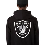 New Era Outline Logo Hoodie Lasrai NFL Las Vegas Raiders schwarz/weiß