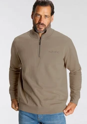 H.I.S Sweatshirt mit Logostickerei unifarben