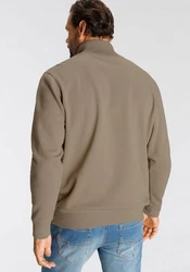 H.I.S Sweatshirt mit Logostickerei unifarben