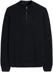 Cinque Stehkragenpullover CIFALCO Schwarz/Dunkelblau