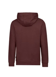 Trigema Kapuzensweatshirt Kapuzenpullover mit 3D-Motiv braun