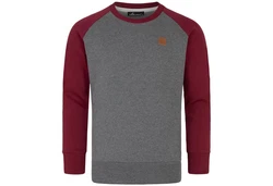 Amaci&Sons Sweatshirt Style MILWAUKEE Bordeaux/Dunkelrot