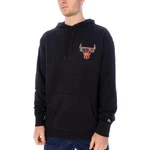 New Era Hoodie Infill Team Logo Chicago Bulls Schwarz/Hellblau/Grau