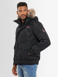 Arctic Seven Winterjacke ASArthuro (AS-288) Schwarz/Braun/Dunkelgrau