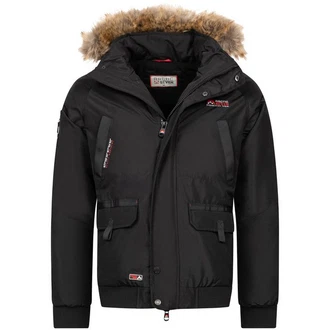 Arctic Seven Winterjacke ASArthuro (AS-288) Schwarz/Braun/Dunkelgrau