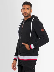 Alessandro Salvarini Sweatjacke ASRevellio Schwarz
